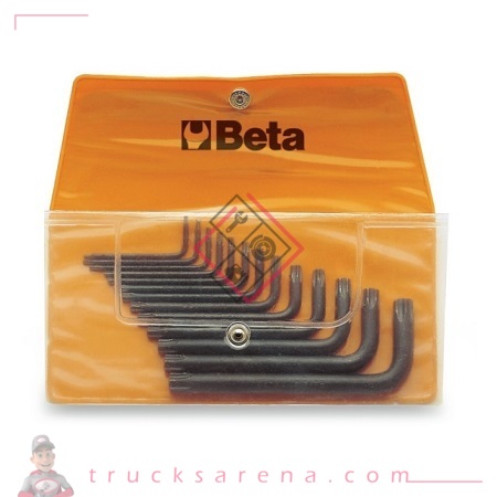[BET 000970650] Jeu de 13 clés pour vis Torx 97TX/B13 - BETA TOOLS
