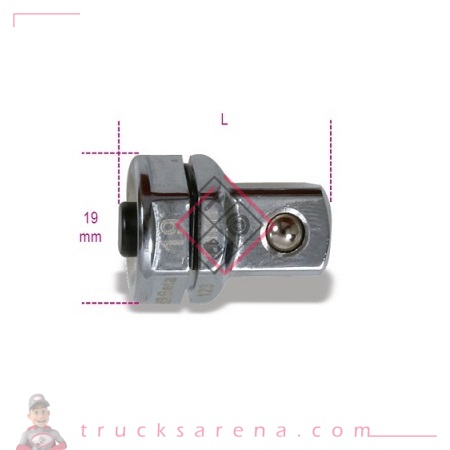 [BET 001230319] Adaptateur douilles 1/2" 123Q1/2 - BETA TOOLS