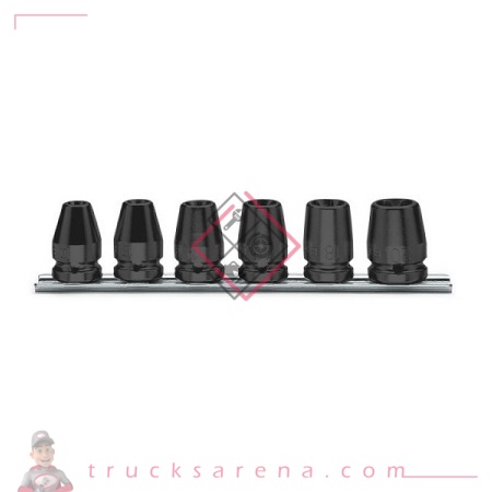 [BET 007200450] 6 douilles pour écrous Torx 720FTX/SB6 - BETA TOOLS