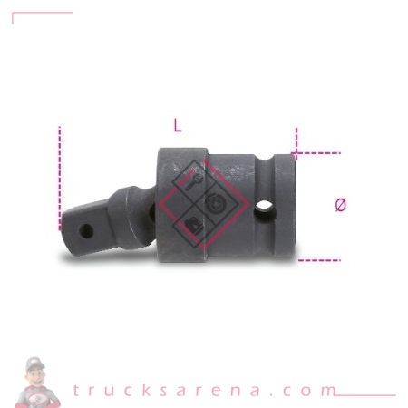[BET 007200831] Cardan mâle et femelle 1/2" 720/25 - BETA TOOLS