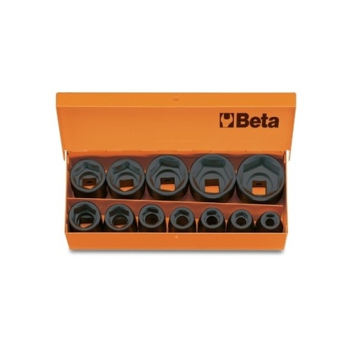 [BET 007200912] Jeu de 12 douilles à chocs 720/C12 - BETA TOOLS