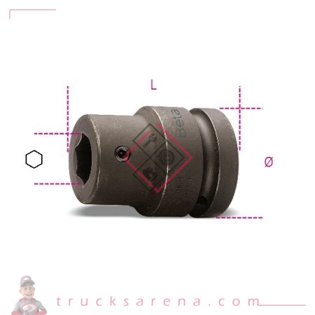 [BET 007270016] Douille 3/4" porte-embouts 727PI/16 - BETA TOOLS
