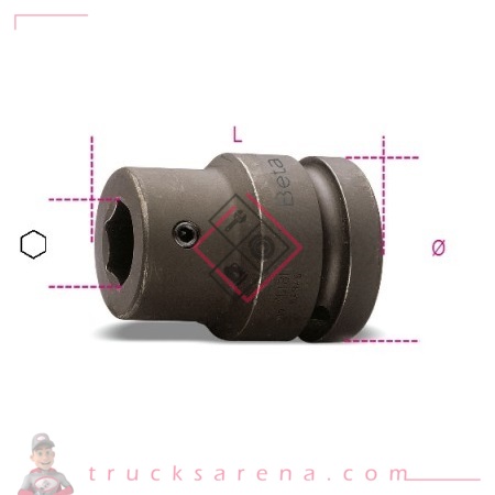[BET 007270032] Douille 1, 1/2" porte-embouts 727PI/32 - BETA TOOLS