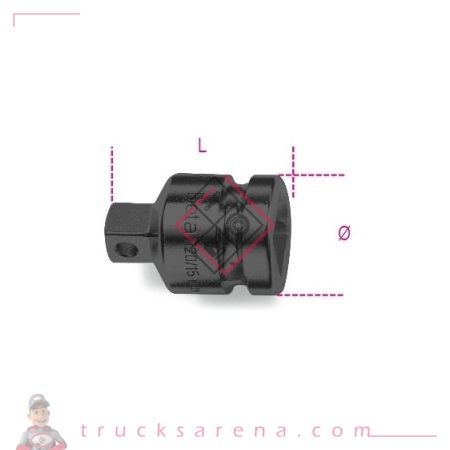 [BET 007290810] Réducteur femelle 1" mâle 3/4" 729/15 - BETA TOOLS