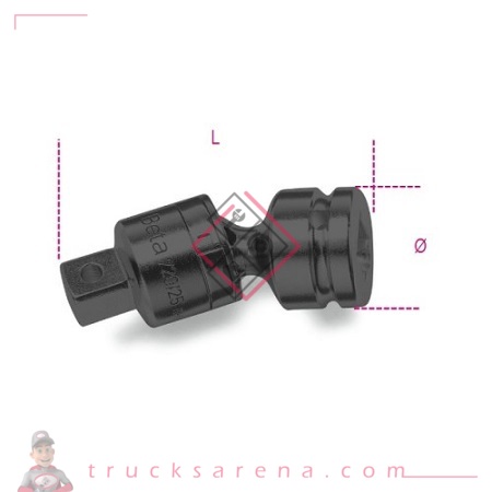 [BET 007290830] Cardan mâle et femelle 1" 729/25 - BETA TOOLS