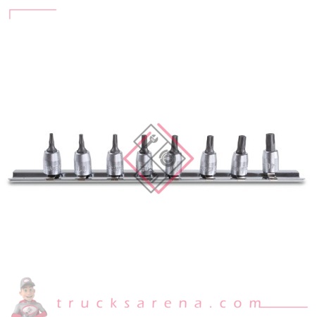 [BET 009000730] 8 douilles tournevis pour vis Torx 900TX/SB8 - BETA TOOLS