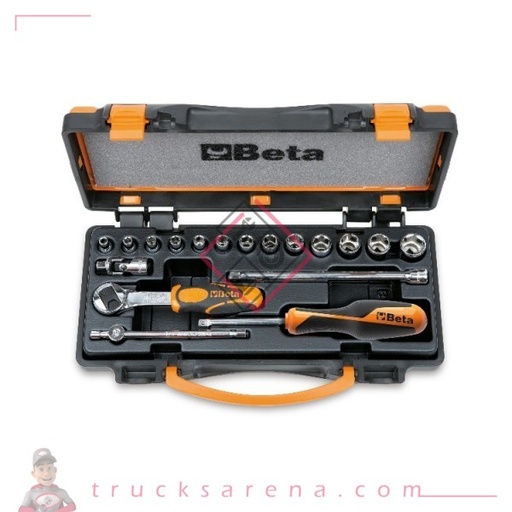 [BET 009000953] Coffret 13 douilles et 5 accessoires 900/C13-5 - BETA TOOLS