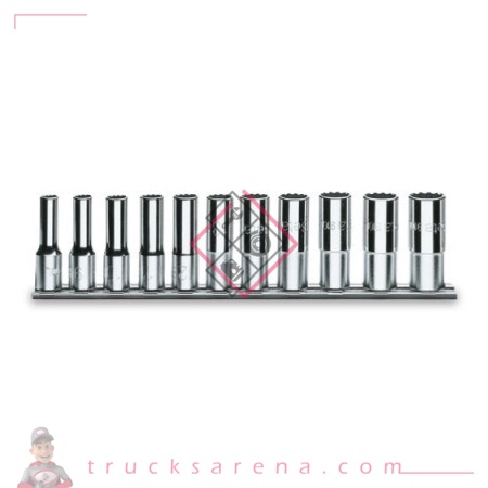 [BET 009200644] Jeu de 11 douilles 6 pans longue 920AL/SB11 - BETA TOOLS