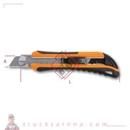 [BET 017710050] Cutter à lame sécable 18 mm et 6 lames 1771BM - BETA TOOLS