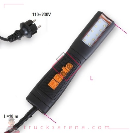 [BET 018420301] Lampe baladeuse 100 240 VAC à LED 1842LED/BM - BETA TOOLS