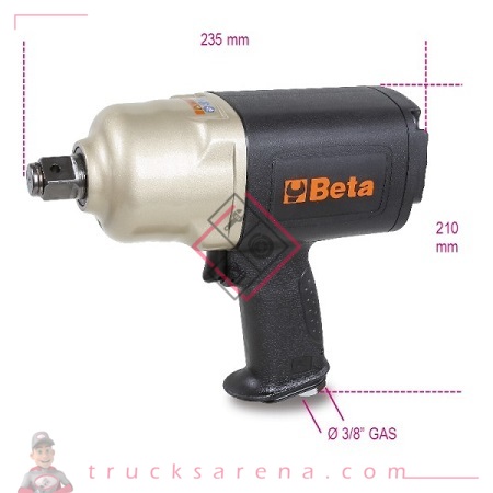[BET 019280007] Clé à chocs réversible 3/4 1928CD - BETA TOOLS