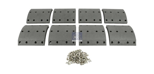 [DTS 1.35003] Kit de garnitures de frein à tambour SCANIA - DT SPARE PARTS