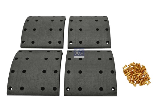 [DTS 1.35009] Kit de garnitures de frein à tambour SCANIA - DT SPARE PARTS