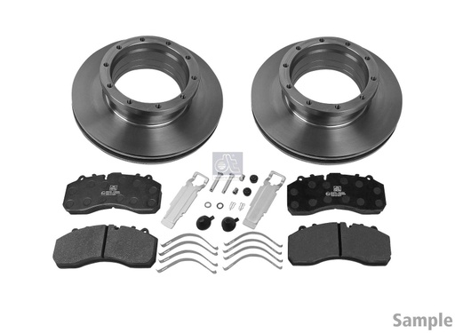[DTS 1.35035] Kit de disques de frein SCANIA - DT SPARE PARTS