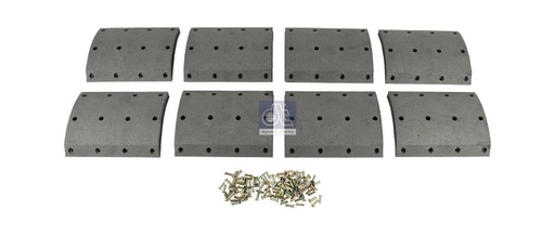 [DTS 1.35050] Kit de garnitures de frein à tambour SCANIA - DT SPARE PARTS