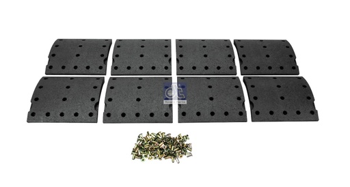 [DTS 2.94057] Kit de garnitures de frein à tambour - DT SPARE PARTS