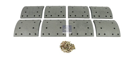 [DTS 2.94179] Kit de garnitures de frein à tambour - DT SPARE PARTS