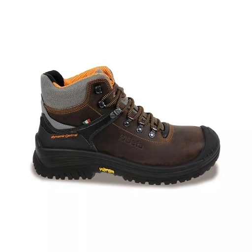 [BET 072940142] High-top shoe in brown water-repellent greased nubuck 7294NKK 42 - BETA TOOLS
