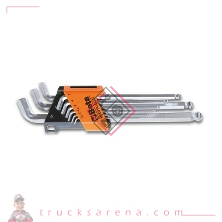 [BET 000961974] Jeu de clés coudées à 110° 96BPA/SC9 - BETA TOOLS