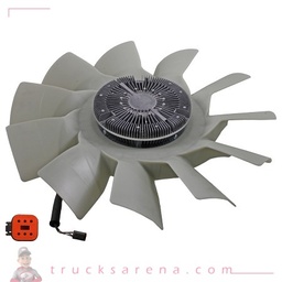 [FEB 45475] Moyeu de ventilateur à embrayage hydraulique avec ailettes SCANIA - FEBI