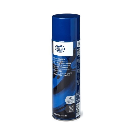 [HEL 8DX 355 370-001] Nettoyant frein et embrayage, 500 ml - HELLA