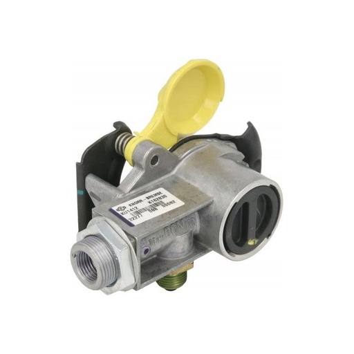 [KNO K162830N00] Tête d'accouplement jaune avec filtre - KNORR-BREMSE