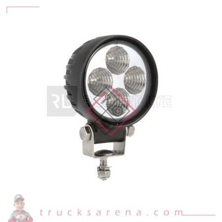 [ROB 399002] Phare de travail rond 4 LEDS 10/30 volts - ROBERT LYE