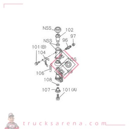 [ISU 8973588781] Cylindre de frein Ar. G. - ISUZU PARTS
