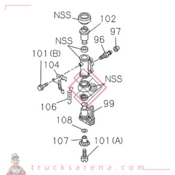 [ISU 8973588791] Cylindre de roue Ar. D. - ISUZU PARTS