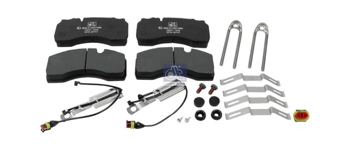 [DTS 5.92121] Kit de garnitures de disque de frein - DT SPARE PARTS