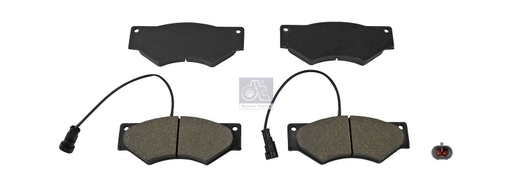 [DTS 7.92612] Kit de garnitures de disque de frein - DT SPARE PARTS