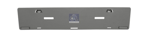 [DTS 4.62039] Support de plaque d'immatriculation MERCEDES - DT SPARE PARTS