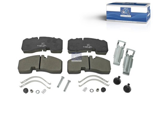 [DTS 10.14001] Kit de garnitures de disque de frein BPW - DT SPARE PARTS