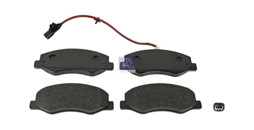 [DTS 6.95123] Kit de garnitures de disque de frein - DT SPARE PARTS
