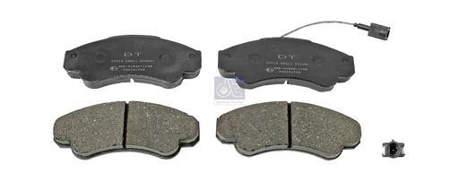 [DTS 12.93103] Kit de garnitures de disque de frein - DT SPARE PARTS