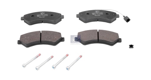 [DTS 12.93101] Kit de garnitures de disque de frein - DT SPARE PARTS