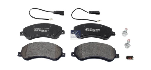 [DTS 13.93100] Kit de garnitures de disque de frein - DT SPARE PARTS
