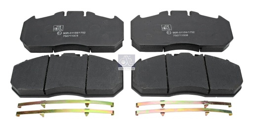 [DTS 3.96400] Kit de garnitures de disque de frein - DT SPARE PARTS