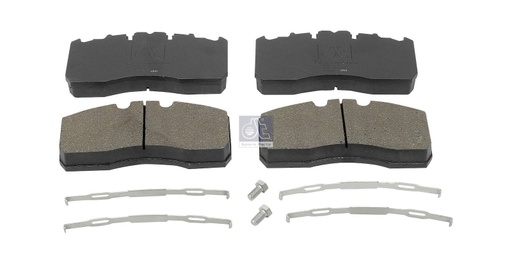 [DTS 10.24000] Kit de garnitures de disque de frein ROR - DT SPARE PARTS