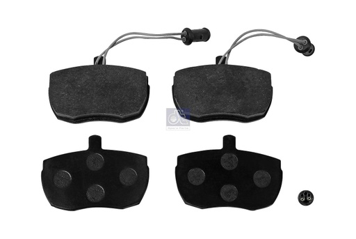 [DTS 7.92627] Kit de garnitures de disque de frein - DT SPARE PARTS